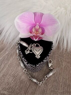 💞 Brighton Blair Heart Charm Adjustable Bracelet